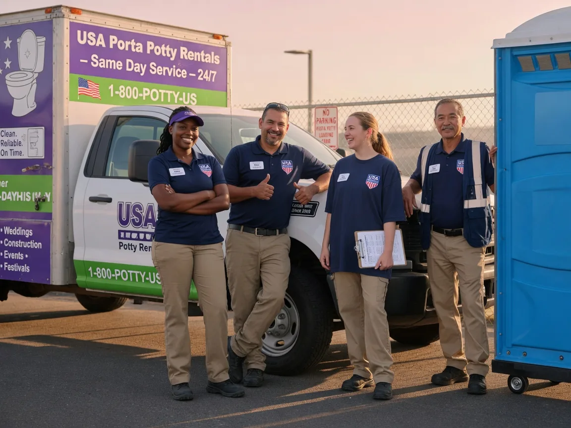 Porta Potty Rental company in Missouri City, TX